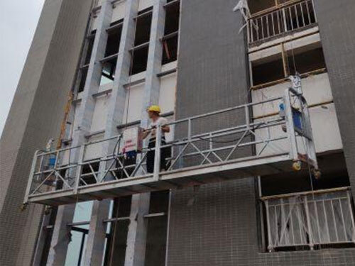 建筑吊籃使用之前進行的檢測
